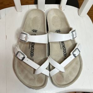 White Birkenstocks